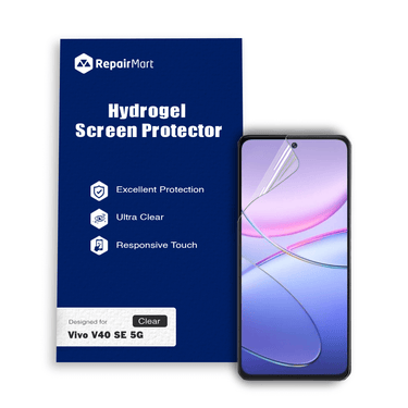 Vivo V40 SE 5G Compatible Premium Hydrogel Screen Protector With Full Coverage Ultra HD